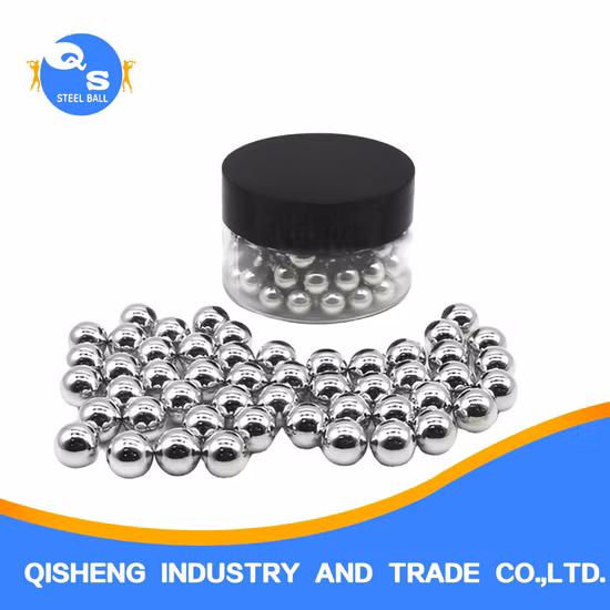 Esfera de aço inoxidável 304/304L 6,0 mm 6,35 mm 1/4'' 7,143mm 9/32'' G500 para banheiras, peças automotivas