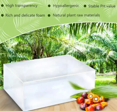 Sabun de glicerina transparente personalizada, base de sabão para derreter e despejar, base vegetal natural de jabon, matéria-prima para fabricação de sabão diy